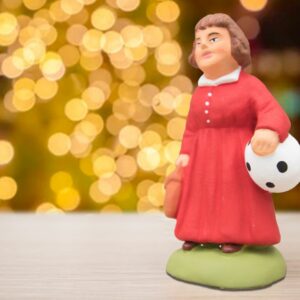 Figurita de Bélen provenzal con síndrome de Down